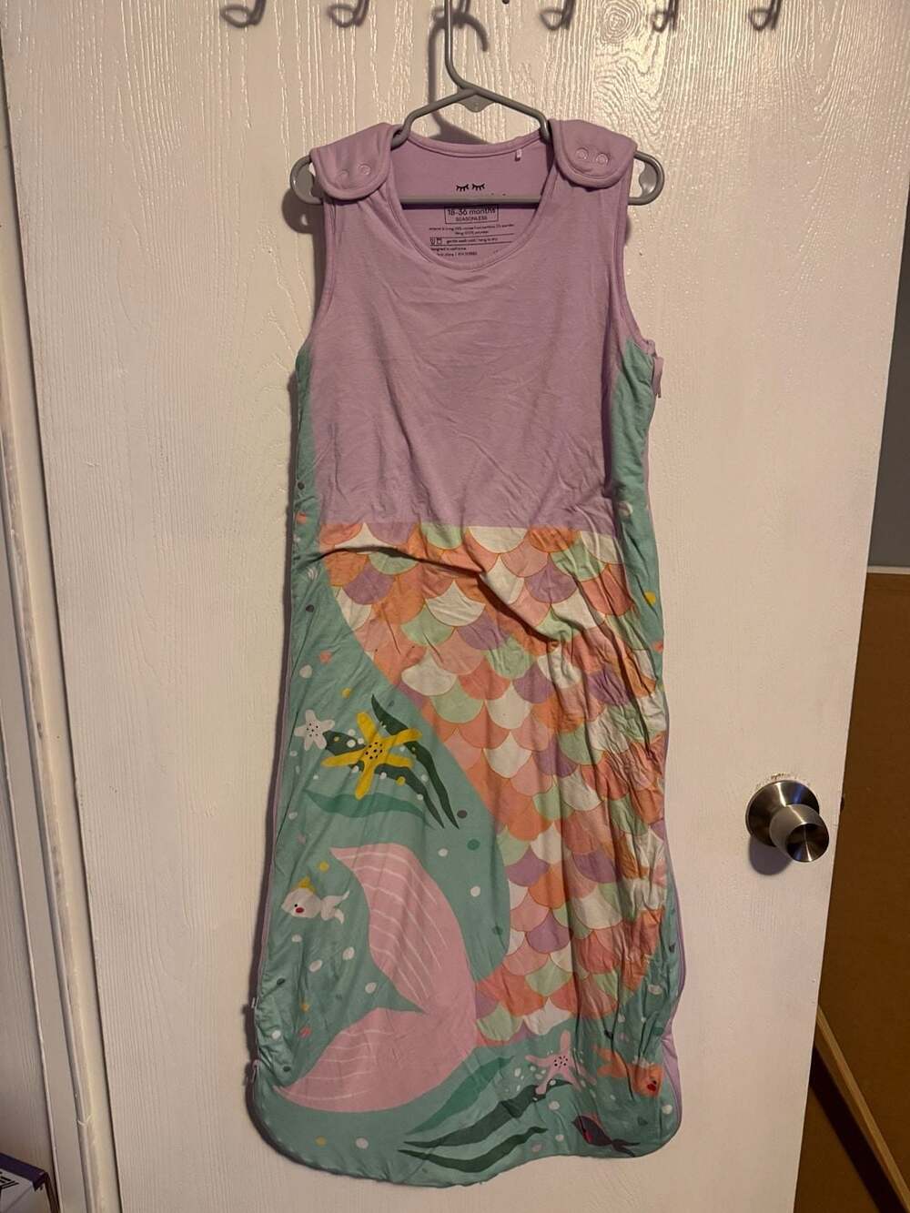 Little Sleepies Mermaid Seasonless Sleep Bag 18-36 Months